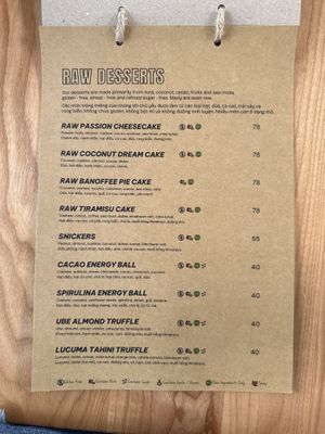 Desserts  at Roots Plant-based Cafe - Hẻm 41 Xuan Thuy in Ho Chi Minh City