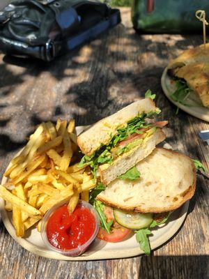 Cali vegan at The Barista Botanist in San Diego