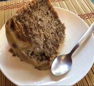 banana cake at Mantras - San Pedro in San Pedro