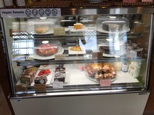 Many options of sweets at Vege Cafe Lotus in Toyohashi