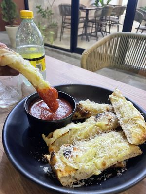 "cheese sticks"  at Marcello's Palmilla in San Jose Del Cabo