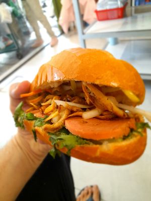 super delicious at Bánh Mì Chay Tốt - 1315 Hoàng Sa in Ho Chi Minh City