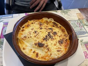 Lasaña vegetal  at Shangri-La in Ourense