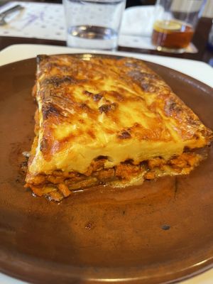 Mousaka  at Shangri-La in Ourense