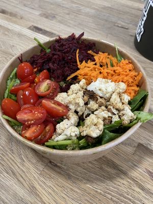 Cauliflower bowl  at The Fresh Press in Portsmouth