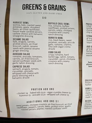 Bowls  at The Fresh Press in Portsmouth