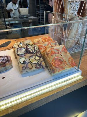 Focaccia at F O M E - Padaria Plant-Based in Porto