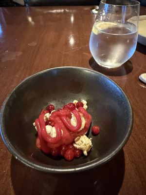 pre-dessert  at Coteau in Quebec City
