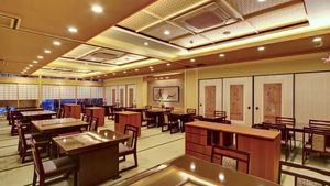 Restaurant Interior at Yuba & Tofu Restaurant Umenohana Tenjin - 梅の花 天神店 in Fukuoka
