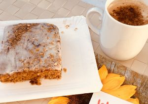 Veganer Karotten-Kuchen at Milton in Salzburg