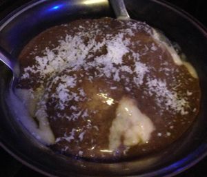 banana ice cream at Pizza Vegana - Fitz Roy in Buenos Aires