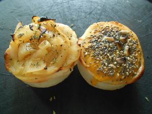 Caramelita y Hum Hum at Pizza Vegana - Fitz Roy in Buenos Aires