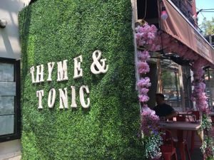 Front at Thyme and Tonic in New York City