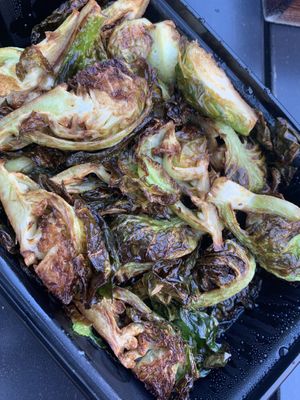 Brussel sprouts   at Thyme and Tonic in New York City