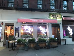 New name: thyme and tonic. Everything is plant based and gluten free except for a few dishes that have salmon. at Thyme and Tonic in New York City