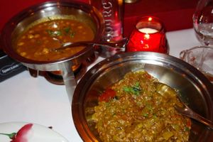 Vegan dishes @ Maharani at Maharani in The Hague