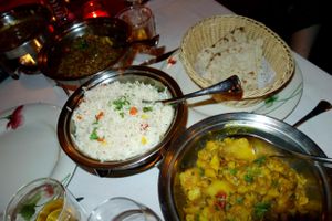 Vegan dishes @ Maharani at Maharani in The Hague