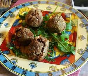 Albóndigas veganas  at Rua Restaurante in Santiago De Compostela