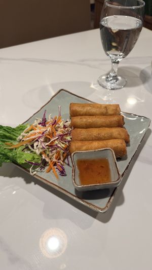 Vegan spring roll  at Rice Thai Eatery in South Lake Tahoe