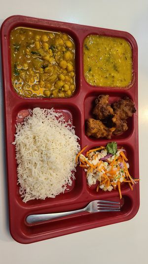 Hurry Curry Vegab Lunch at India Bistro in Plainfield