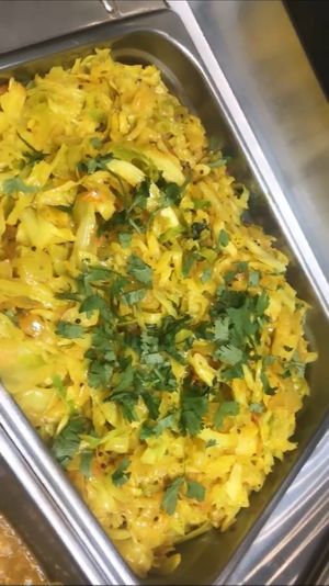 Cabbage masala at India Bistro in Plainfield