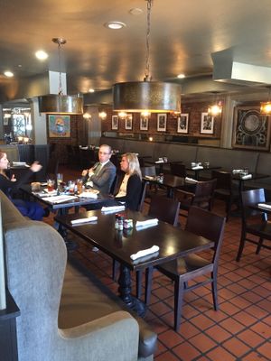 dining room at Bistro at the Bijou in Knoxville