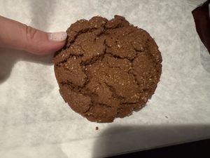 Gingerbread cookie   at Colleen's at The Cannery in Haiku