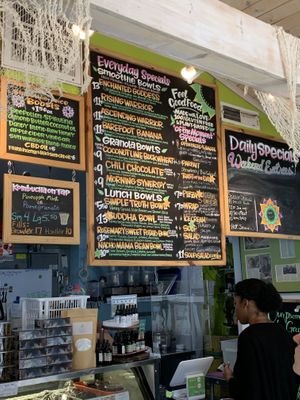 Menu 2 at Ezra's Enlightened Cafe in Indianapolis