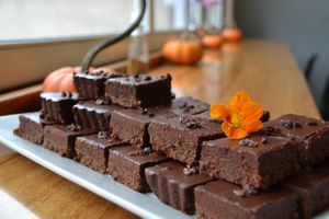 We're known for our delicious Vegan ' Raw BROWNIES'. Did you know the ingredients are so clean, there is no processed flour or processed sugar. They're Dairy-free, Gluten-free & they're not even baked in the oven. Come by & get your chocolate fix. at Ezra's Enlightened Cafe in Indianapolis