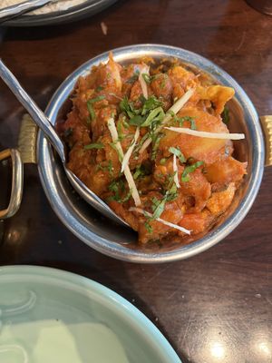 Aloo gobi (vegan)  at Hariyali Express Indian Cuisine & Bar in Vancouver