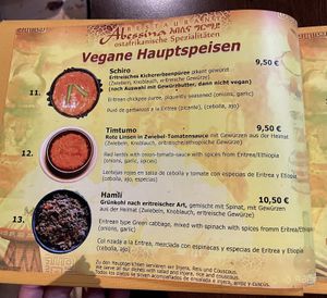 Main 1/2 at Abessina in Gottingen