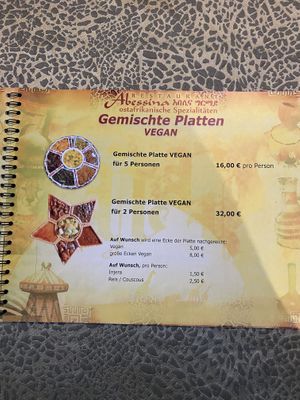   at Abessina in Gottingen