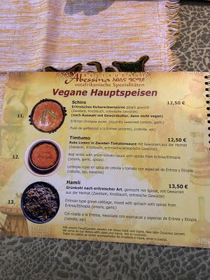   at Abessina in Gottingen