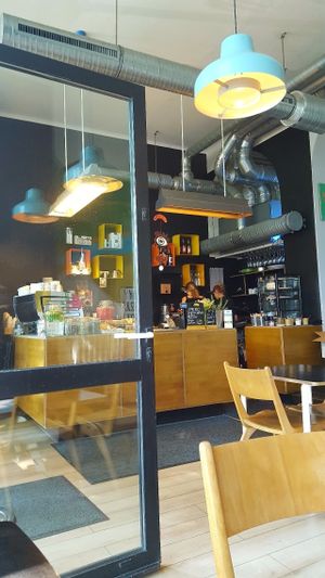 Kawiarnia Fawory, Krakow. at Kawiarnia Fawory in Warsaw