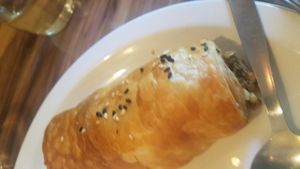 sausage roll at Mantra Lounge in Carlton