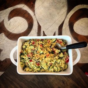 We love cous cous! at Mantra Lounge in Carlton