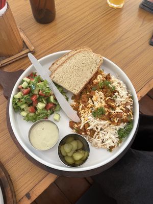 Shashuka  at The Crossover Cafe | Dharamkot | Vegan and Vegetarian Cafe in Dharamshala