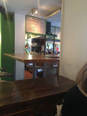 open kitchen  at The Bubble in Zermatt