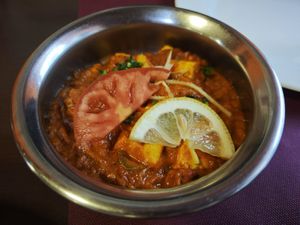 Paneer at Indian Punjab Restaurante in Bilbao