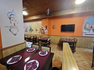 Inside at Indian Punjab Restaurante in Bilbao