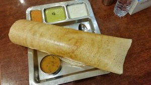 Masala Dosa at Saravana Bhavan in Doha