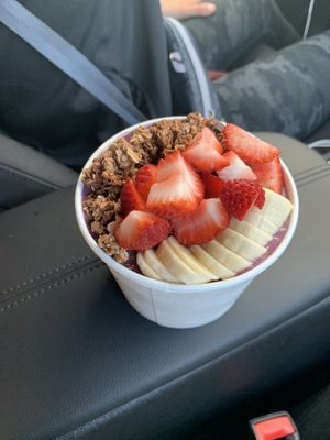 Don’t let the picture fool you - tasteless and bland  at Organic Squeeze in Nichols Hills