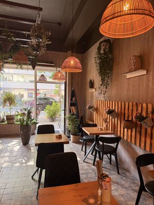 Schöner Innenbereich  at Grün Garten in Frankfurt