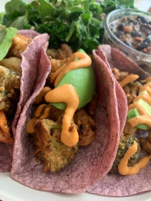 Tempura tacos at Casa Macro in Monterrey