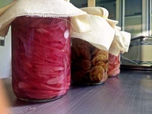 Pickles at Casa Macro in Monterrey