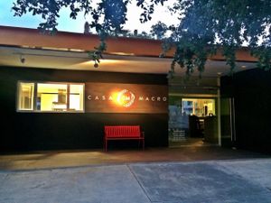 Street view at Casa Macro in Monterrey