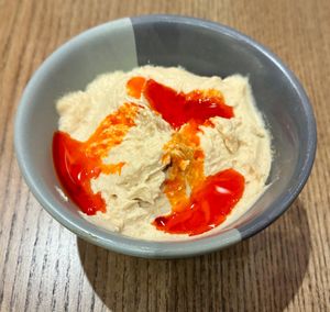 Hummus with peri drizzle at Nando's - Mall of the Emirates in Dubai