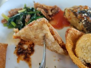 Tofu curd at Primavera in Guatemala City
