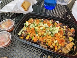 Thai Veggie Bowl at Planet Fresh Burrito in Santa Cruz