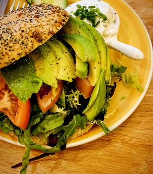 Avocado bagel   at Bagels & Beans - Statenkwartier in The Hague